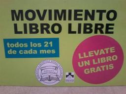Campaña Libro Libre, en la biblioteca del Hospital Zonal