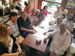 García Larraburu se reunió con referentes de la MTC