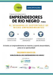 Desarrollá tu Emprendimiento con capacitaciones gratis en Rio Negro