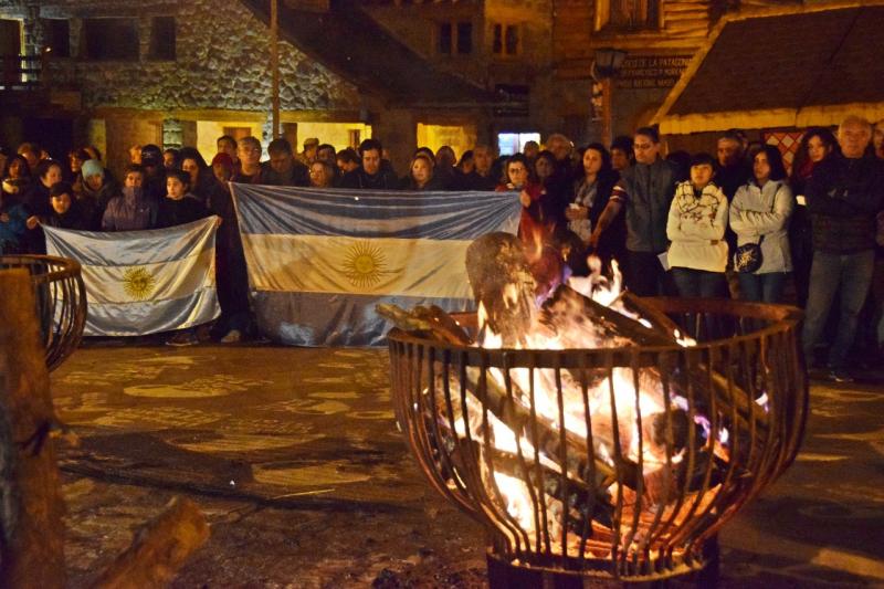 Bariloche vivió un emotivo reencuentro por Malvinas