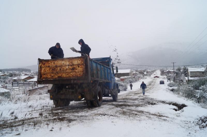 Durante la madrugada las cuadrillas retomarán los trabajos de limpieza
