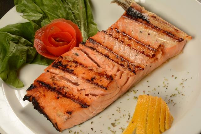 Salmón del Pacifico a la Parrilla