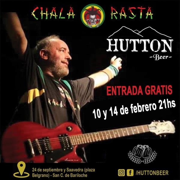 Música en Vivo: Chala Rasta en Hutton Beer