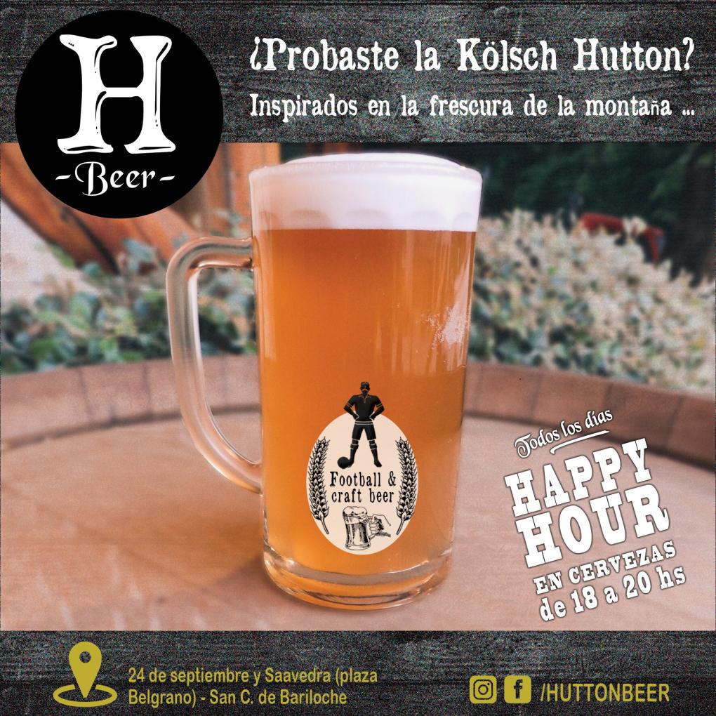 ¿Probaste nuestra Cerveza Artesanal KÖLSCH HUTTON?