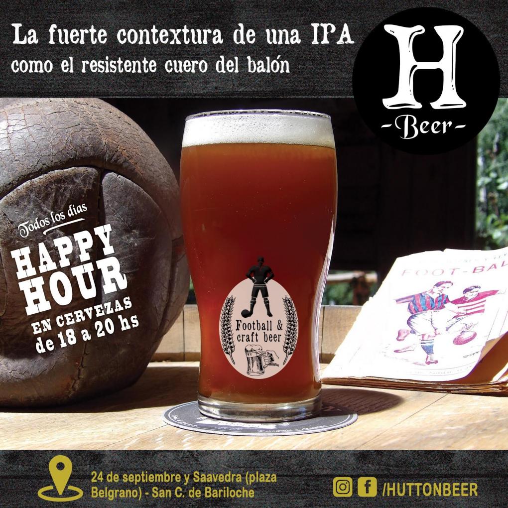 ¿Probaste nuestra Cerveza Artesanal IPA HUTTON?