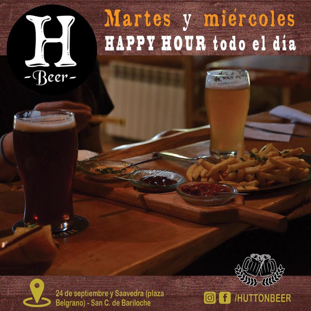 MARTES Y MIÉRCOLES HAPPY HOUR TODO EL DÍA