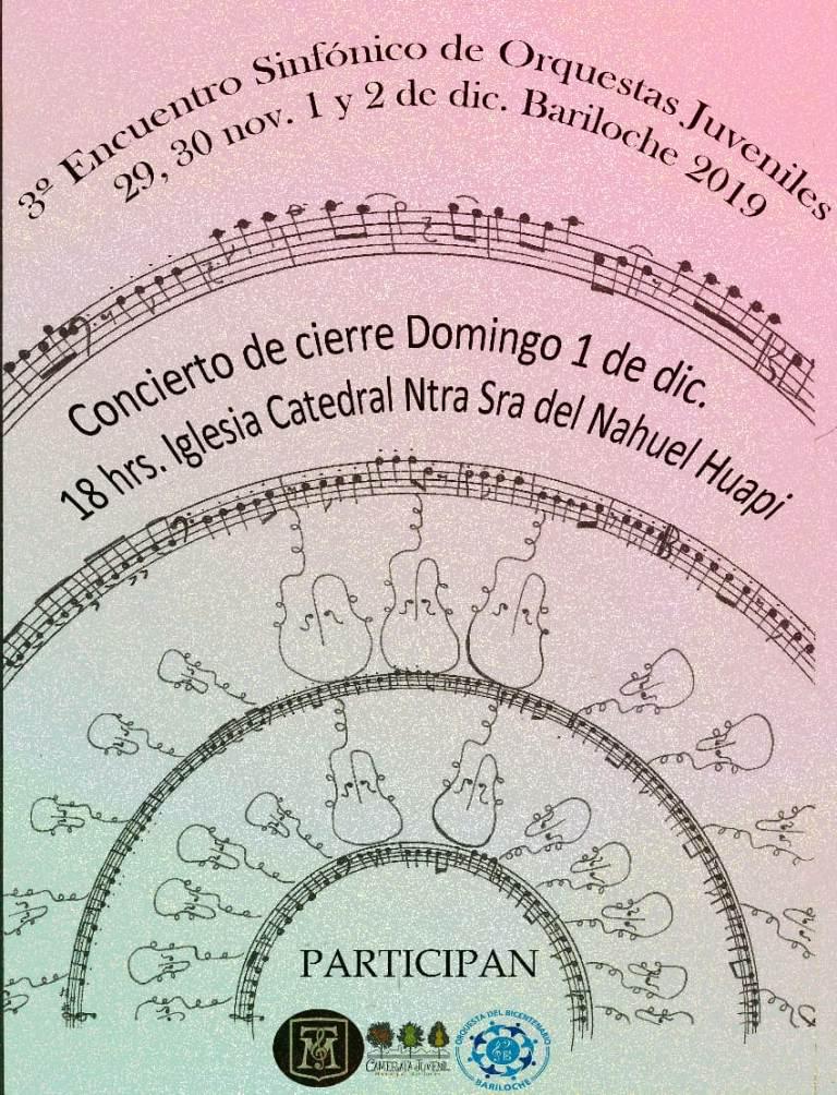 CONCIERTO DE CIERRE del TERCER ENCUENTRO SINF&Oacute;NICO DE ORQUESTAS JUVENILES