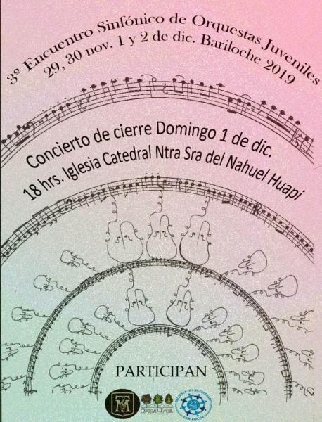 CONCIERTO DE CIERRE del TERCER ENCUENTRO SINF&Oacute;NICO DE ORQUESTAS JUVENILES