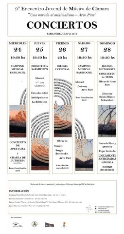 Imagen Contiene todo el programa del encuentro