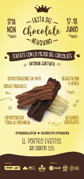 Llega la  Fiesta del chocolate neuquino