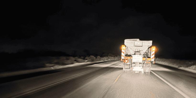 Recomendaciones de Vialidad para manejar en rutas con hielo o nieve