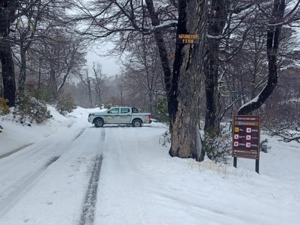 Cierre preventivo del Camino a Challhuaco en el Parque Nacional Nahuel Huapi