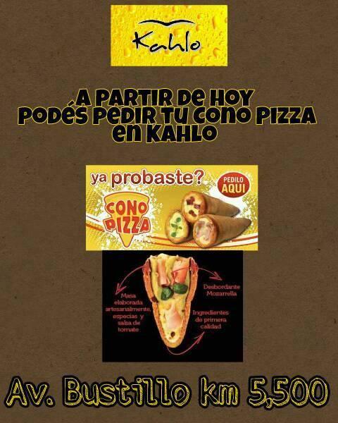 Lleg&oacute; el Cono Pizza