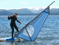 La Reina Nacional de la Nieve abri&oacute; la Temporada `09 de Kitesurf