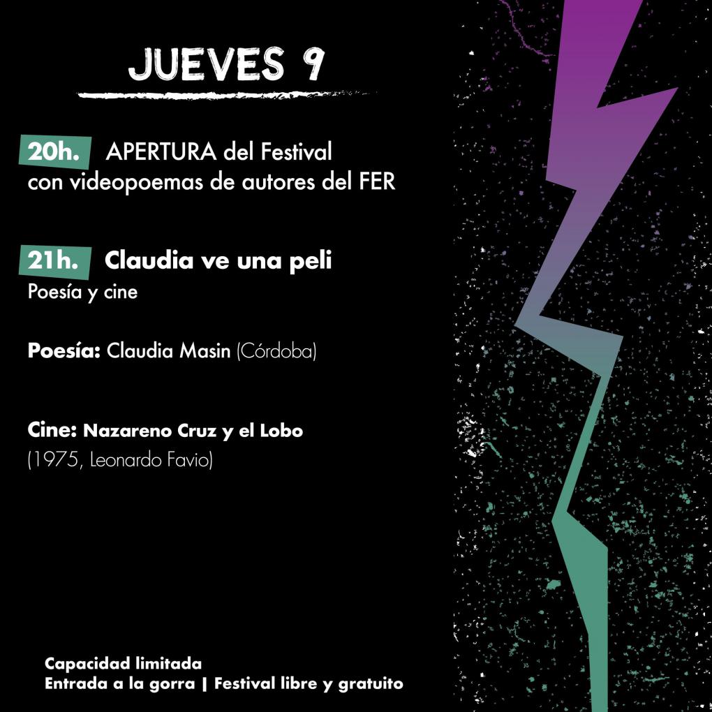 Festival "Como un rayo" - Jueves 9