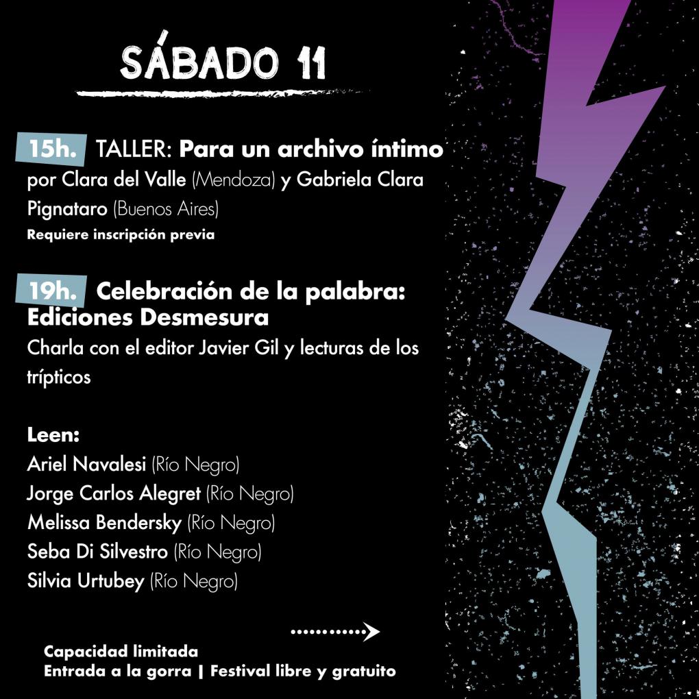 Festival "Como un rayo" - Sabado 11