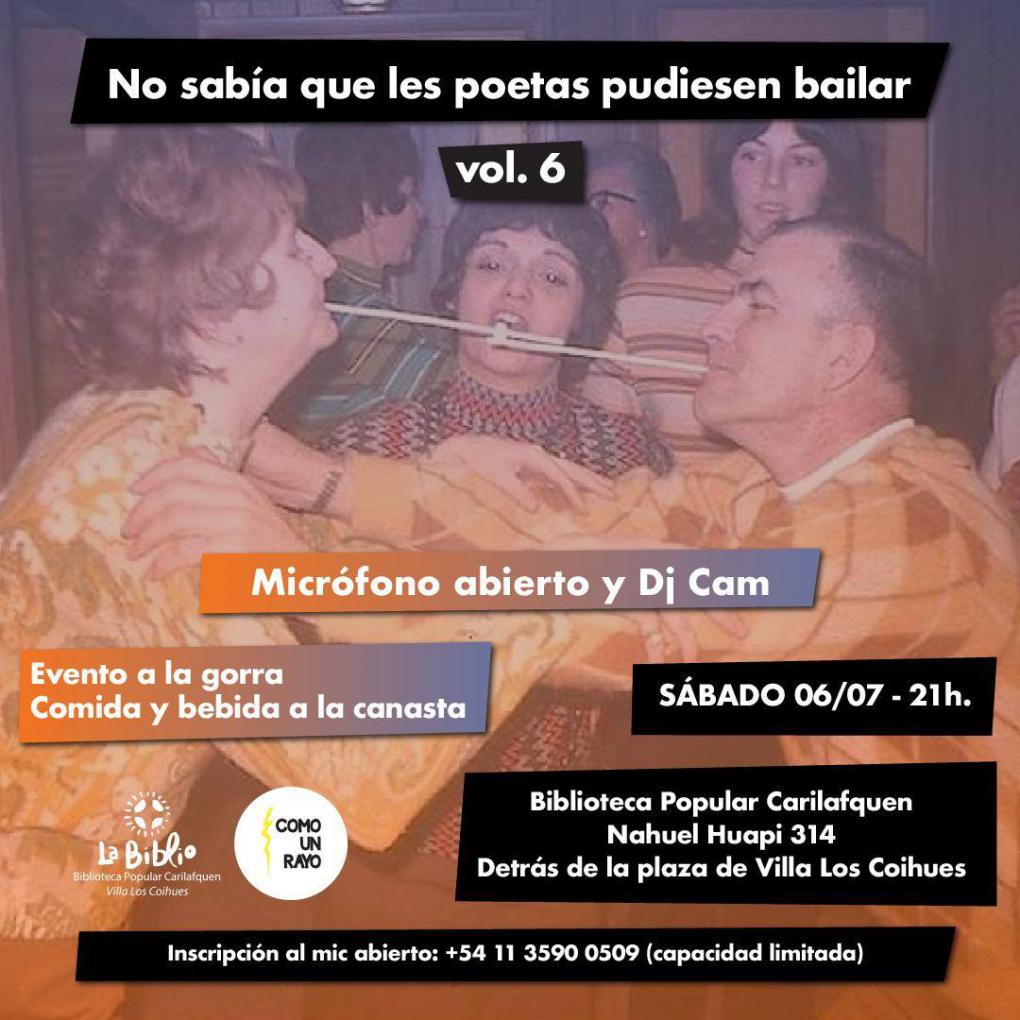 No sab&iacute;a que los poetas pudieran bailar vol. 6 👯