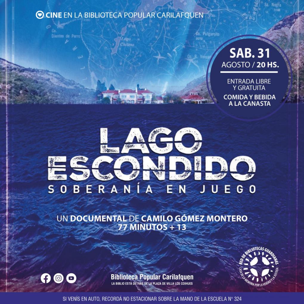  Cine en la Biblio: LAGO ESCONDIDO, Soberan&iacute;a en Juego