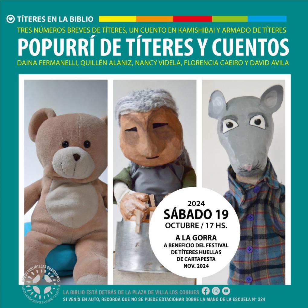 Popurr&iacute; de t&iacute;teres y cuentos