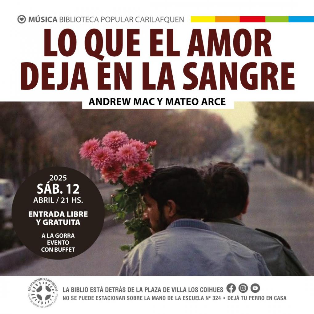 M&uacute;sica en la Biblio "Lo que el amor deja en la sangre"