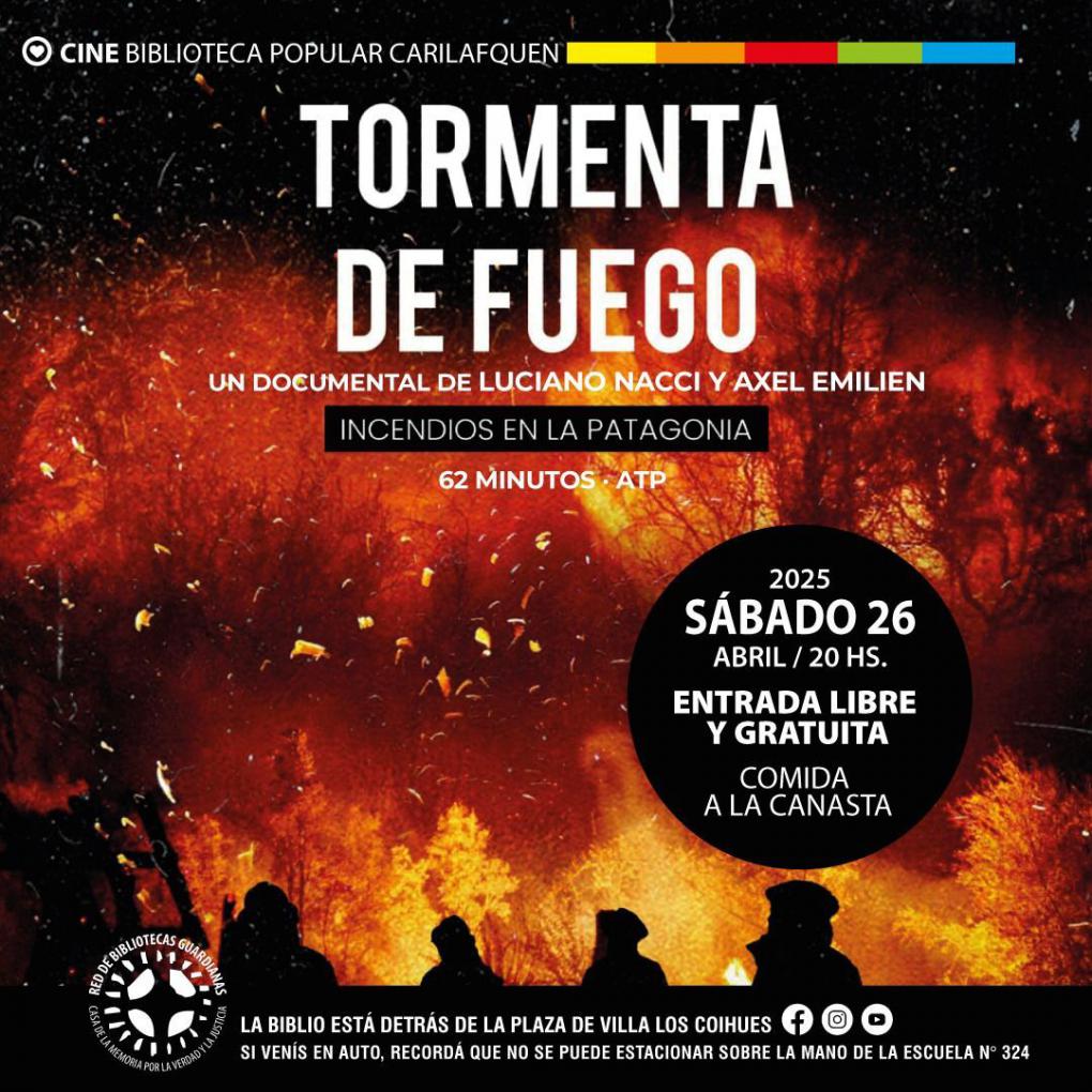 "Tormenta de Fuego, incendios en la Patagonia"