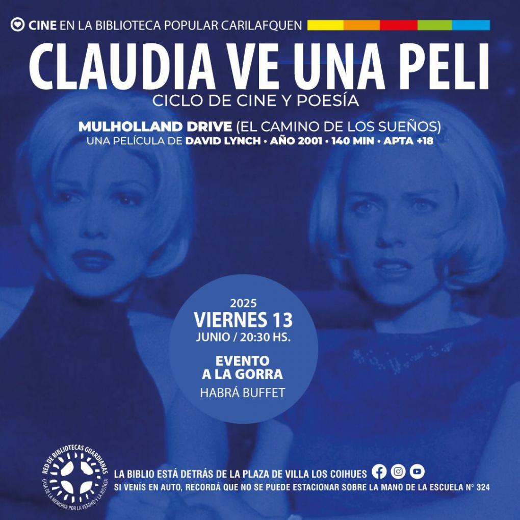 Claudia ve una peli: Mulholland Drive