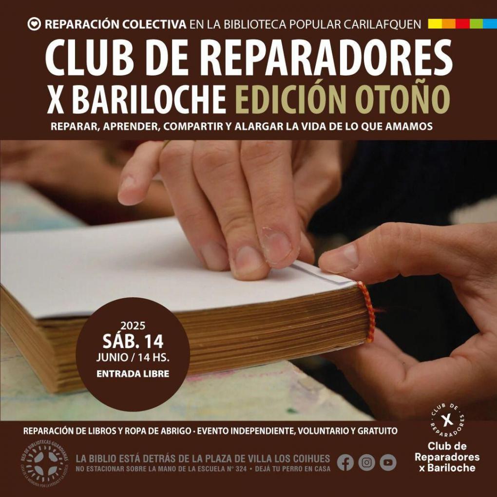 ⚙ CLUB DE REPARADORES x Bariloche - EDICI&Oacute;N Oto&ntilde;o 🍁