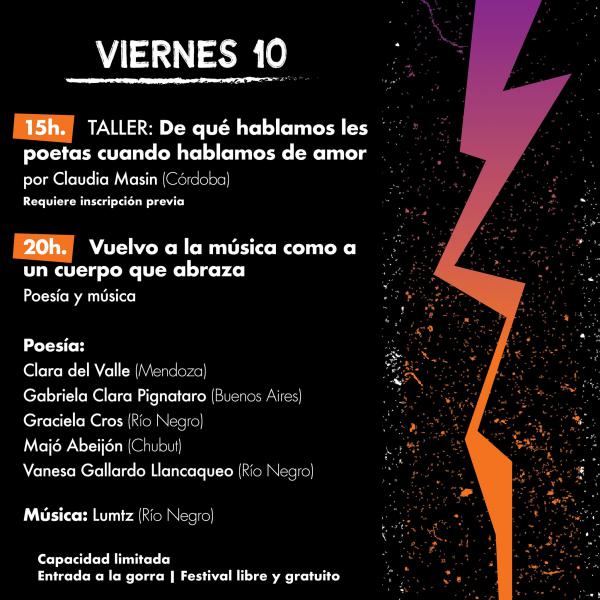 Festival Como un rayo - Viernes 10