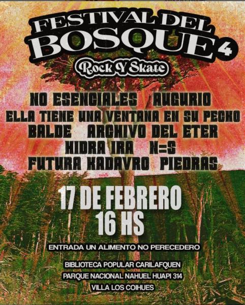  FESTIVAL DEL BOSQUE 4 ~Rock y Skate~ 🎸🛹
