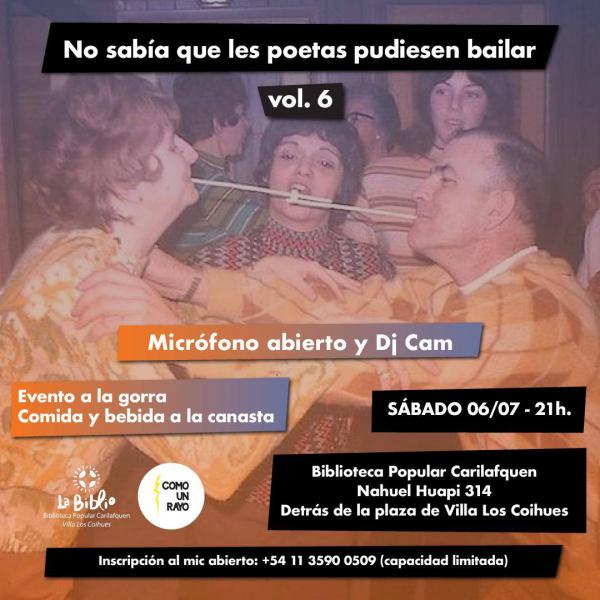 No sab&iacute;a que los poetas pudieran bailar vol. 6 👯