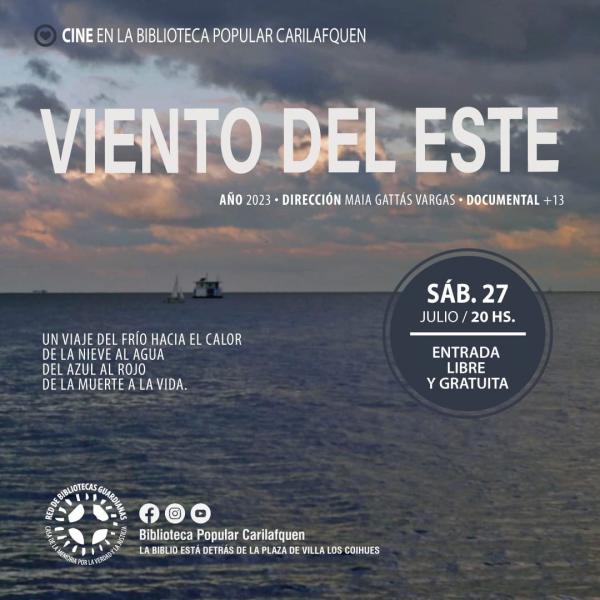  Cine en la Biblio: VIENTO DEL ESTE (2023) 