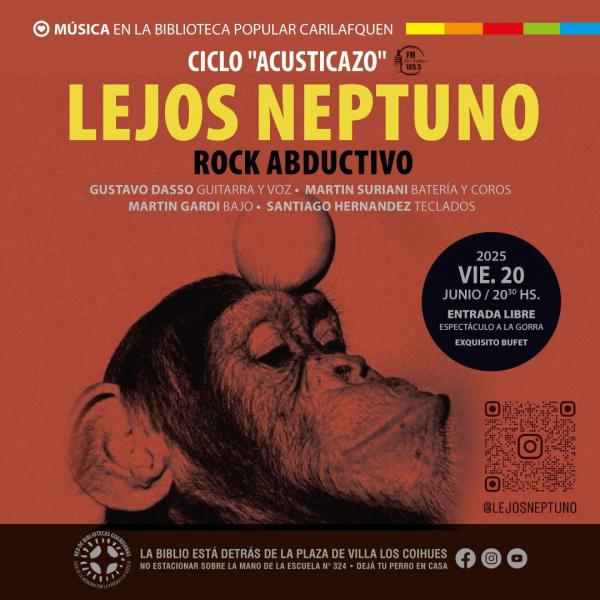 Ciclo Acusticazo: Lejos Neptuno Rock Abductivo