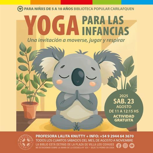  YOGA PARA LAS INFANCIAS