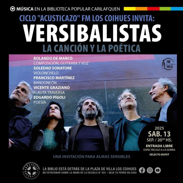 Versibalistas, la canci&oacute;n y la po&eacute;tica.
