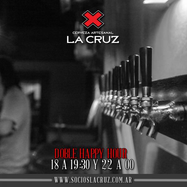 Es Lunes y en La Cruz hay doble happy hour