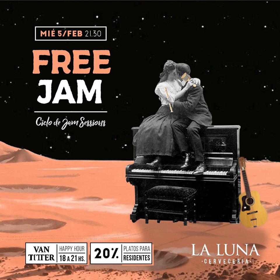  ᚫʀεεյαʍ, Ciclo de Jam Sessions en @lalunacerveceria.
