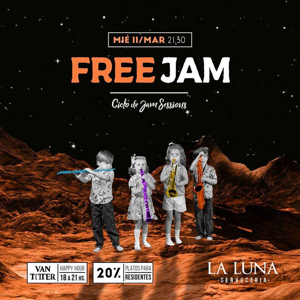 ᚫʀεεյαʍ, Ciclo de Jam Sessions, en @lalunacerveceria