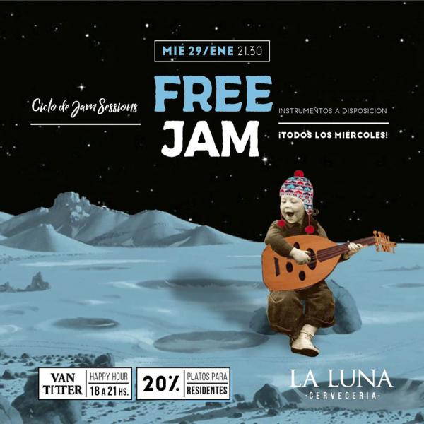 ᚫʀεεյαʍ, Ciclo de Jam Sessions en @lalunacerveceria.