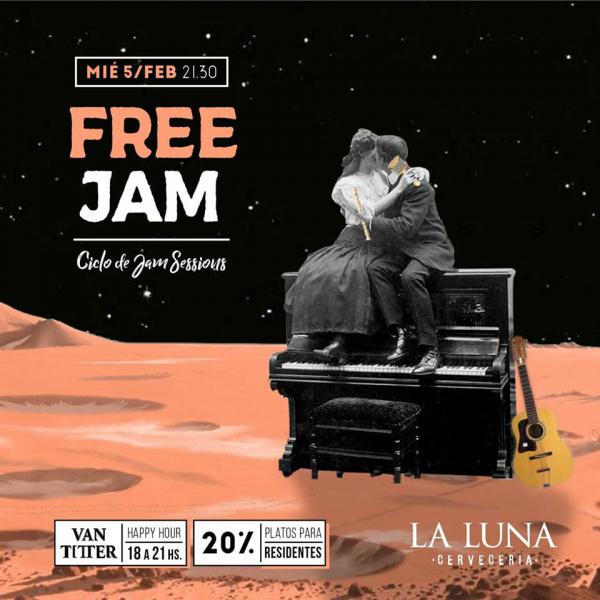  ᚫʀεεյαʍ, Ciclo de Jam Sessions en @lalunacerveceria.