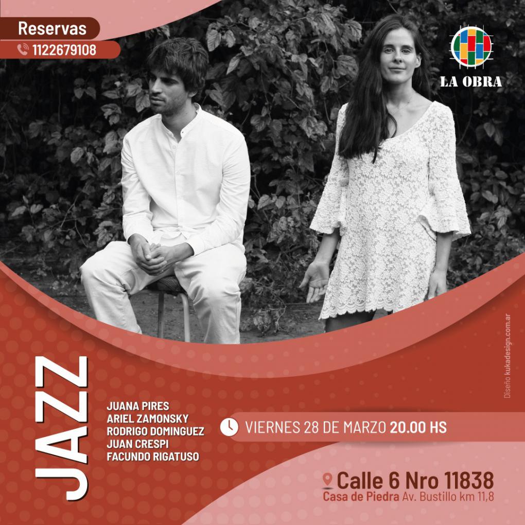 JAZZ - Juana Pires Rafael - Ariel Zamomsky y m&uacute;sicos invitados