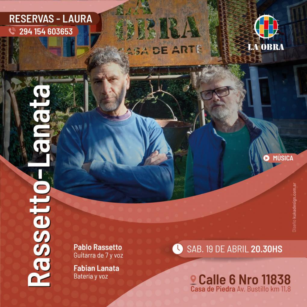 RASSETTO - LANATA  Canciones propias y de otros autores