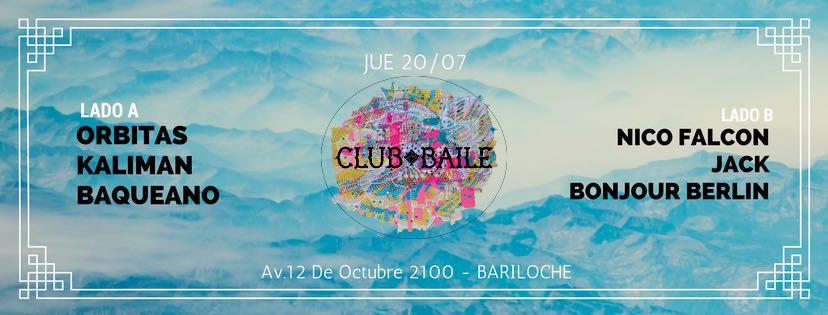 Club Baile 20/7 d&iacute;a del amigo!
