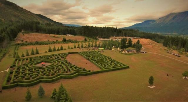 Atardecer en el Laberinto Patagonia