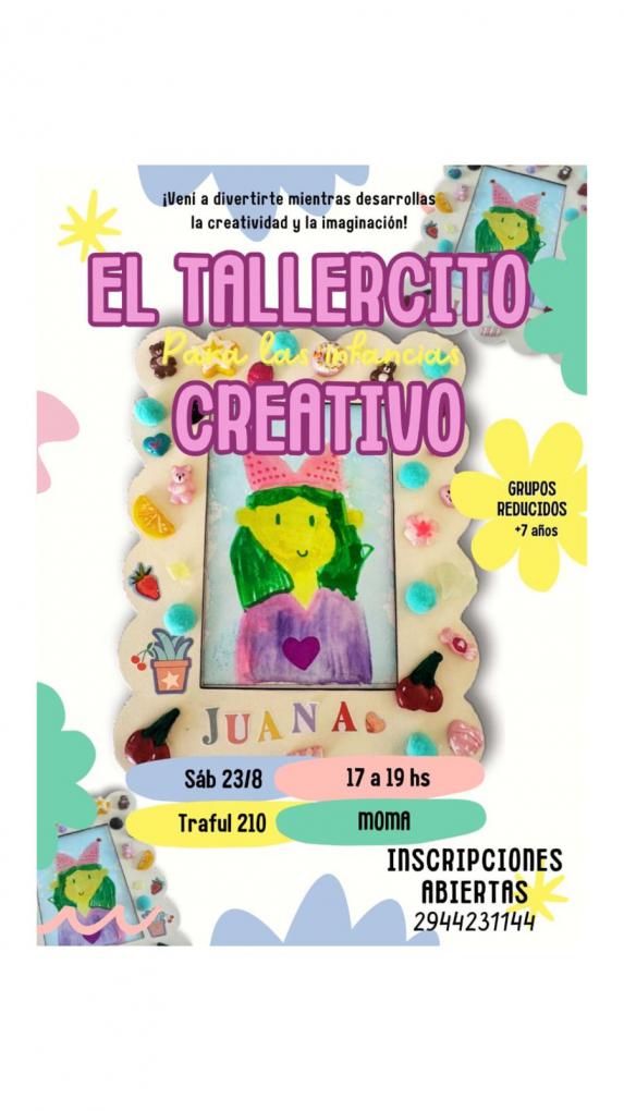 Taller creativo para ni&ntilde;os