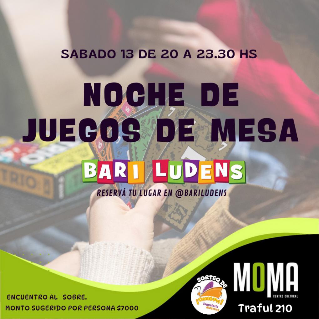 Bariludens. Noche de juegos