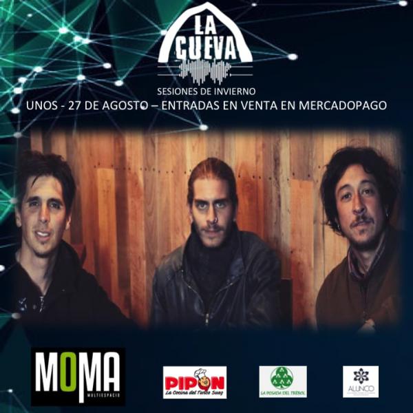 UNOS Ivan Piombi, Fran Lanfre y Luciano Zurieta.