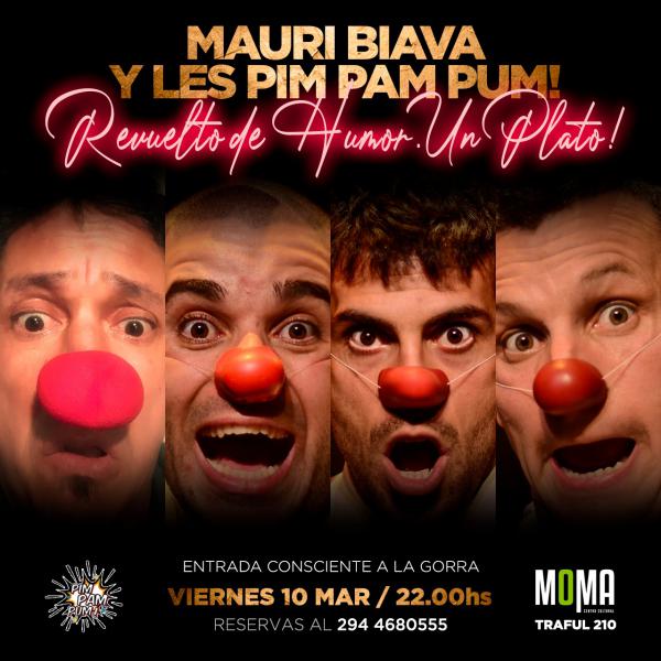 REVUELTO DE HUMOR. UN PLATO! : Mauri Biava y Les Pim Pam Pum!💥