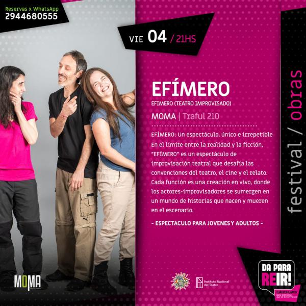 &iexcl;Da para reir! Efimero