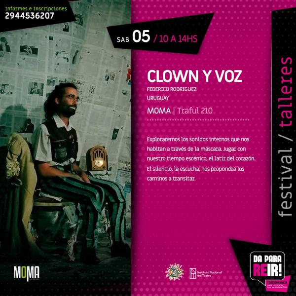 Taller de clown y voz