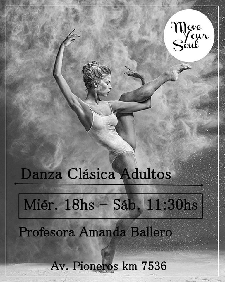 Clases de DANZA CL&Aacute;SICA ADULTOS con Amanda Ballero